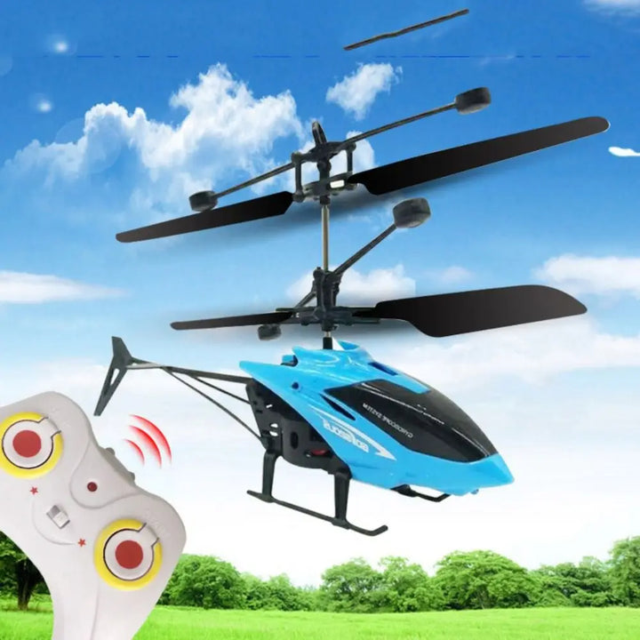 Light Aircraft Two-Channel Suspension RC Toy Remote Control Airplanes Toys RC Airplanes RC Helicopter 2CH Suspension Helicopter