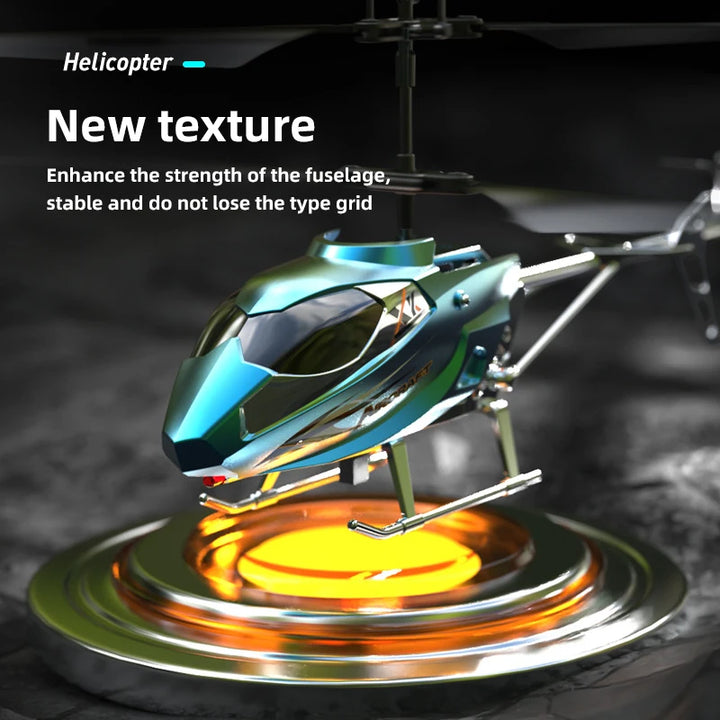 Rc Helicopter Xk913 3.5Ch 2.5Ch Remote Control plane  Aircraft Fall Resistant Type-C Charge LED Outdoor Flying Toys for Kids