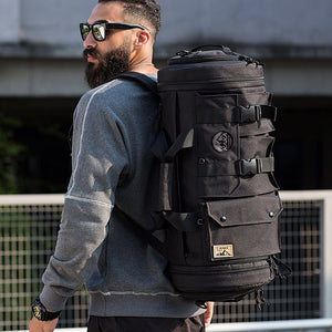 Mochila de senderismo para hombre, mochila de viaje al aire libre de gran capacidad